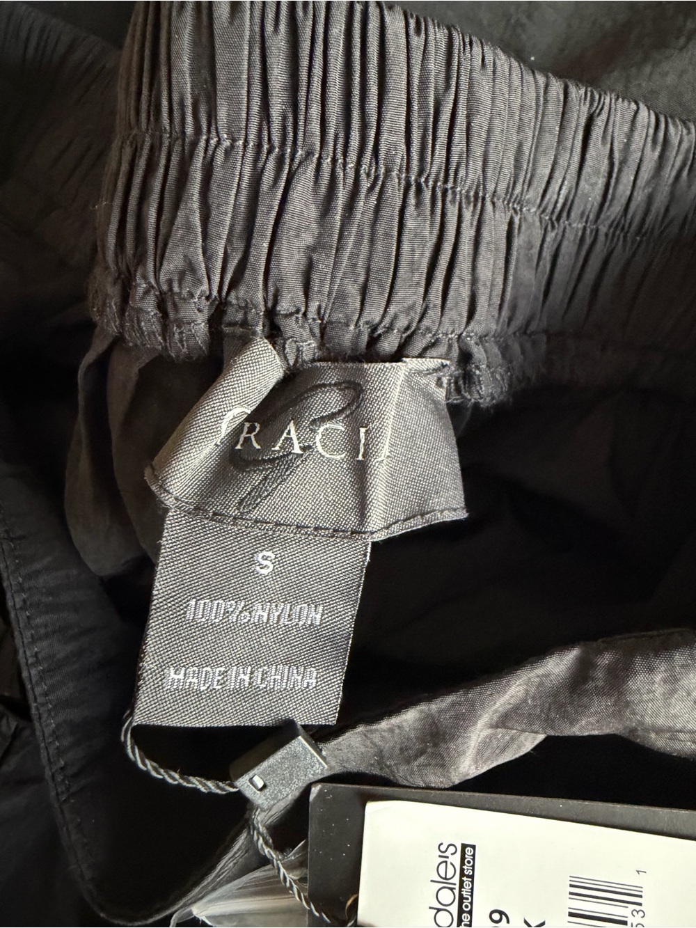 Gracia Black Full A-Line Midi Skirt - Picture 6 of 6